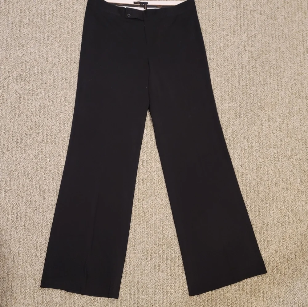 Blyse Black Women's Dress Pants Tall Long Size 12 Inseam 38" - Picture 2 of 6